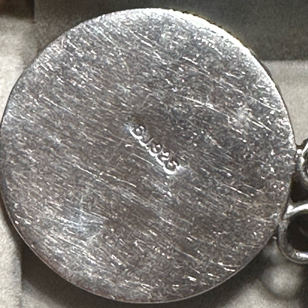 1944 George VI King Emperor Old Silver Half Rupee Dbl Baroque Pearl Bracelet - Picture 6 of 6